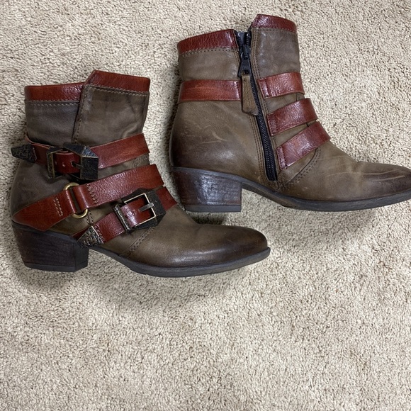 MJUS ankle leather boots size 7 - Picture 7 of 7